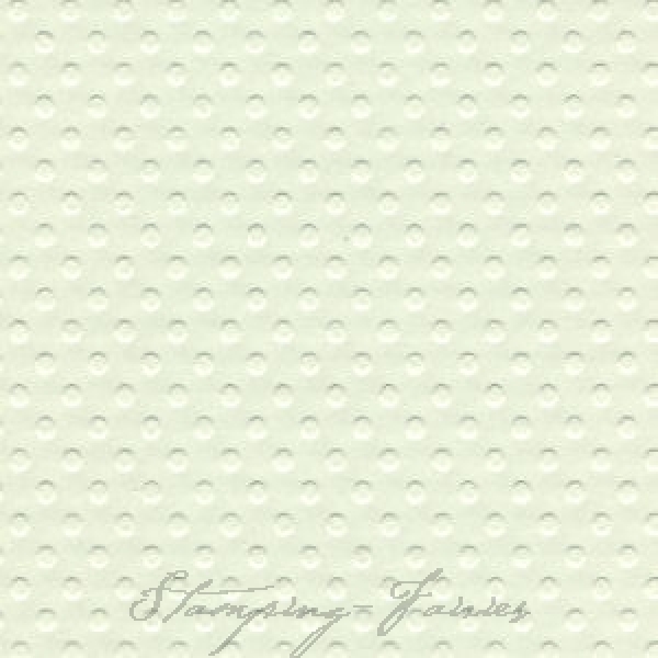 Bazzill Dotted Cardstock "Salt"